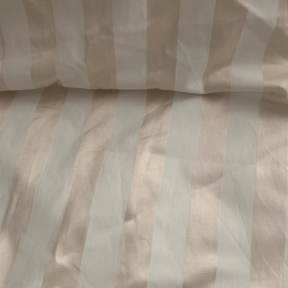 Vintage Kravet faille stripe Decorator Fabric 1 yard